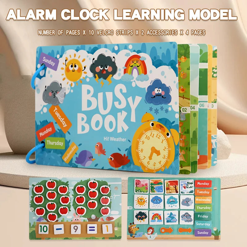 Montessori Quiet Book