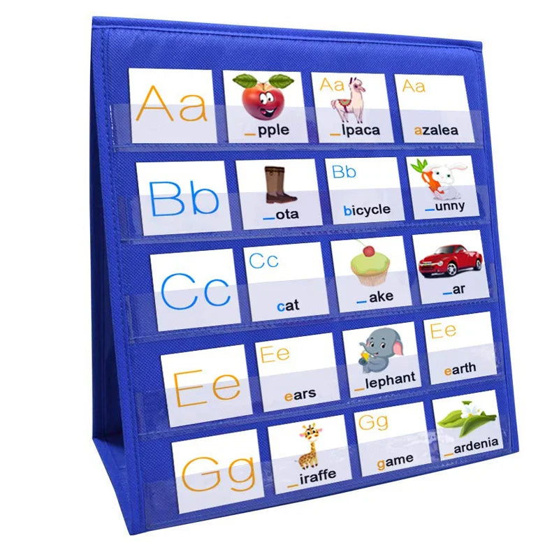 Double Sided Desktop Pocket Chart