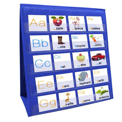 Double Sided Desktop Pocket Chart