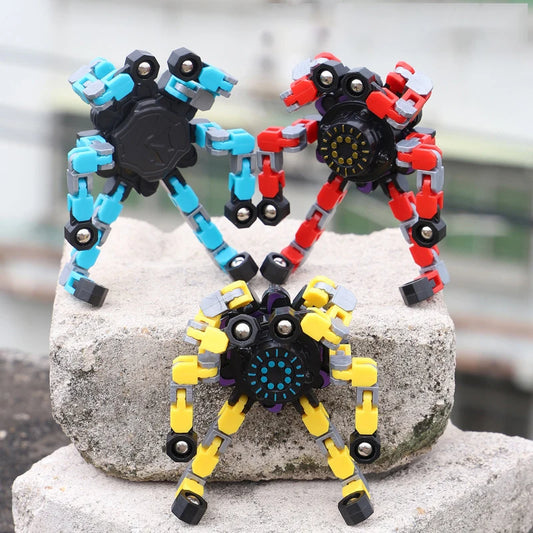 Deformable Fidget Spinner Toy