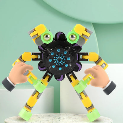 Deformable Fidget Spinner Toy