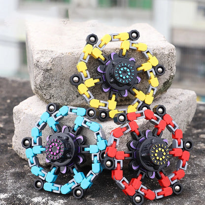 Deformable Fidget Spinner Toy
