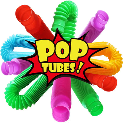 Mini Pop Tube Fidget Toy Set