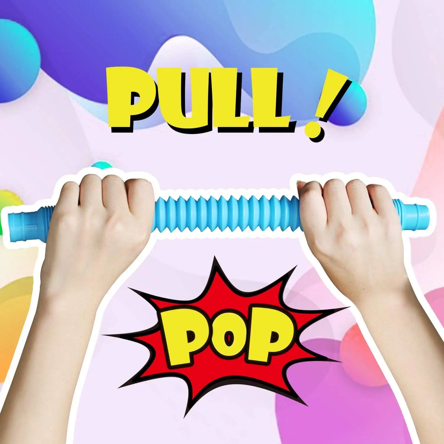 Mini Pop Tube Fidget Toy Set