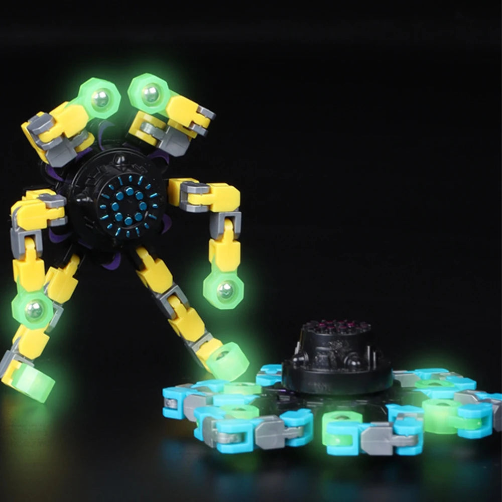 Deformable Fidget Spinner Toy