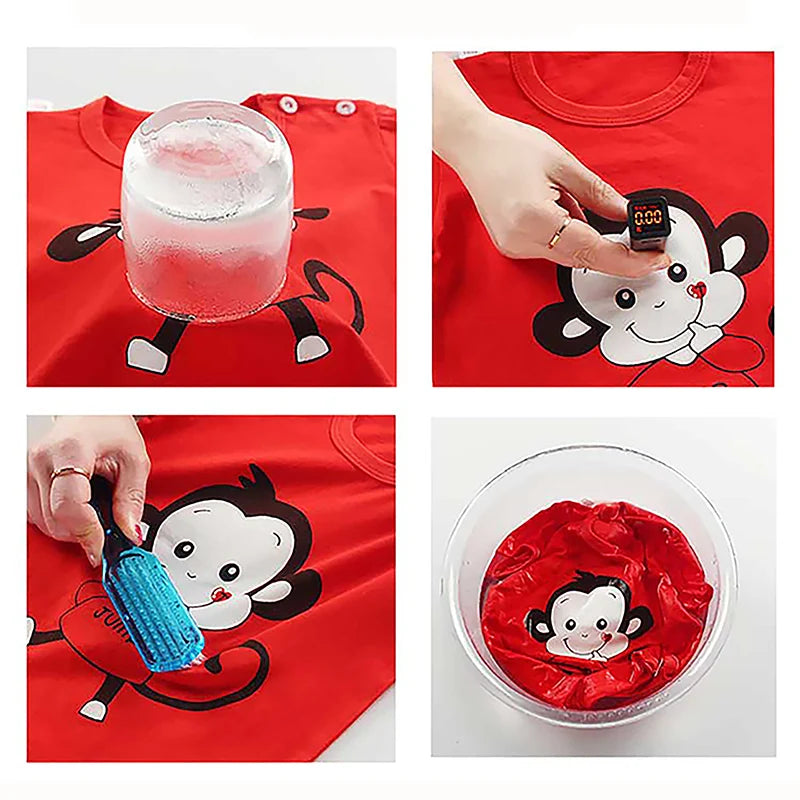 Summer Cotton Outfit Cartoon T Shirt Shorts Set