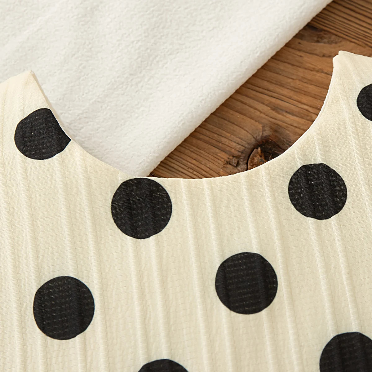 Polka Dot Bow Top Shorts Set