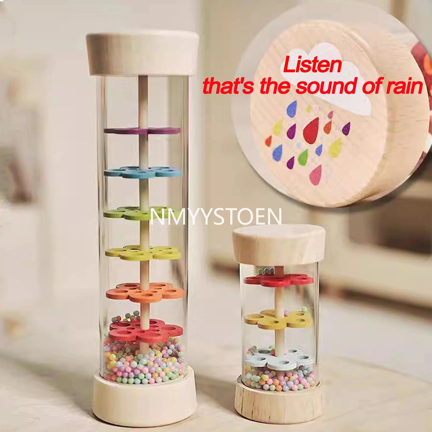 Wooden Rain Sound Toy