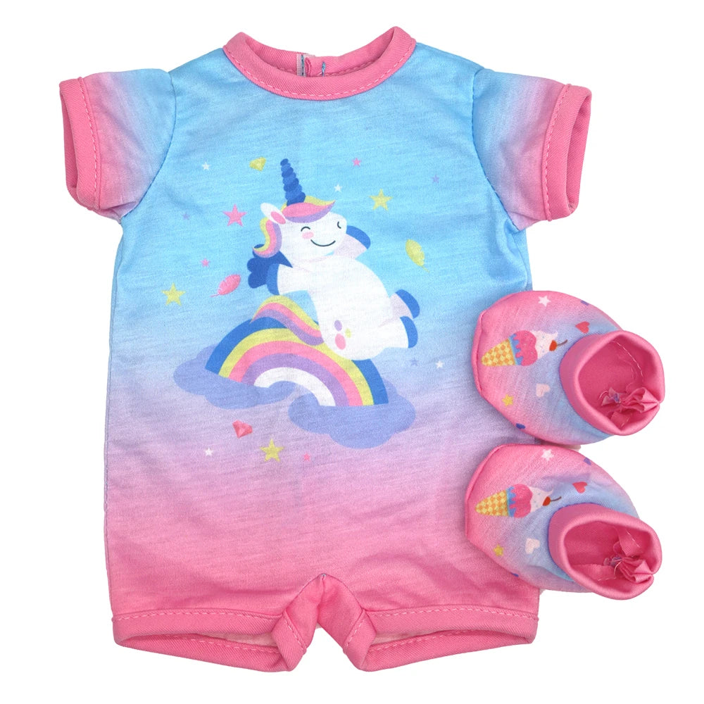 13-18 Inch Newborn Doll Outfit Set