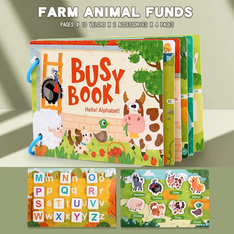 Montessori Quiet Book