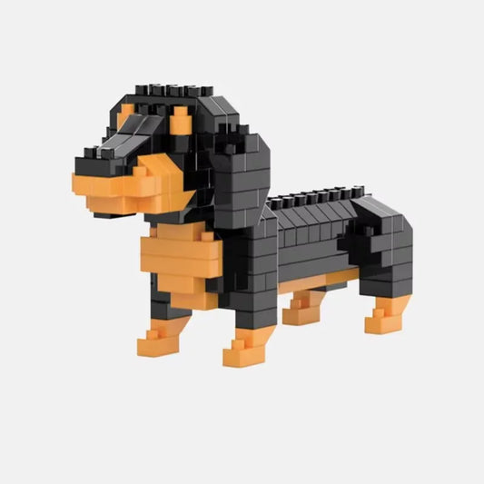 Dog Building Blocks Puzzle
