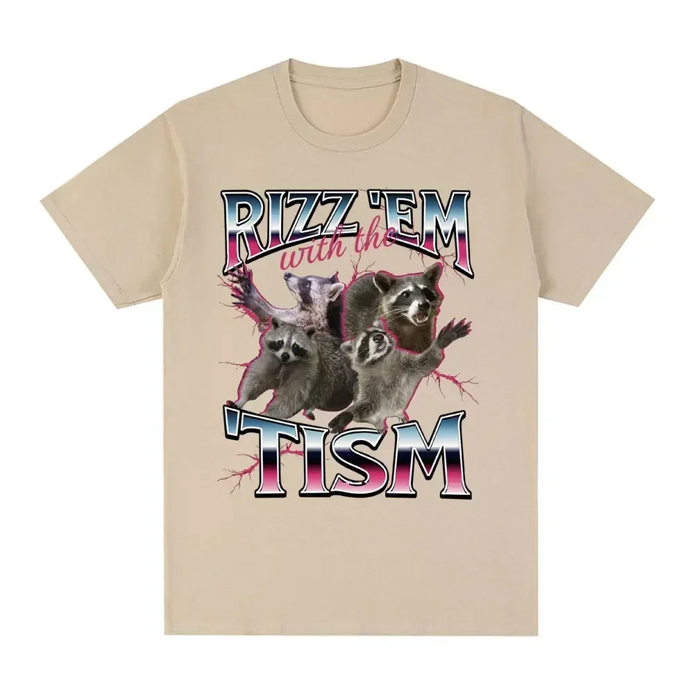 Fun Autism Raccoon Tee