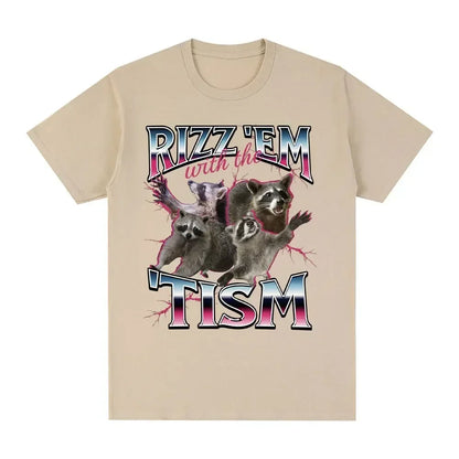 Fun Autism Raccoon Tee
