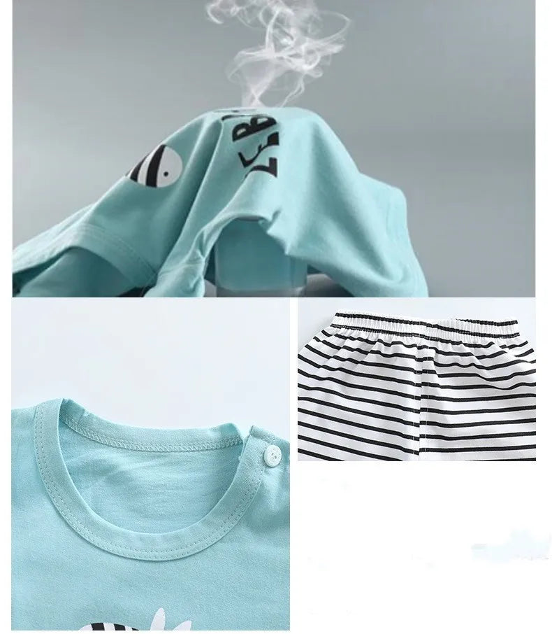 Summer Outfit Zebra Print T-shirt