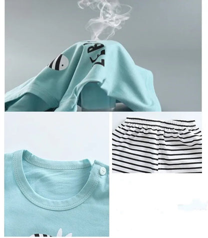 Summer Outfit Zebra Print T-shirt