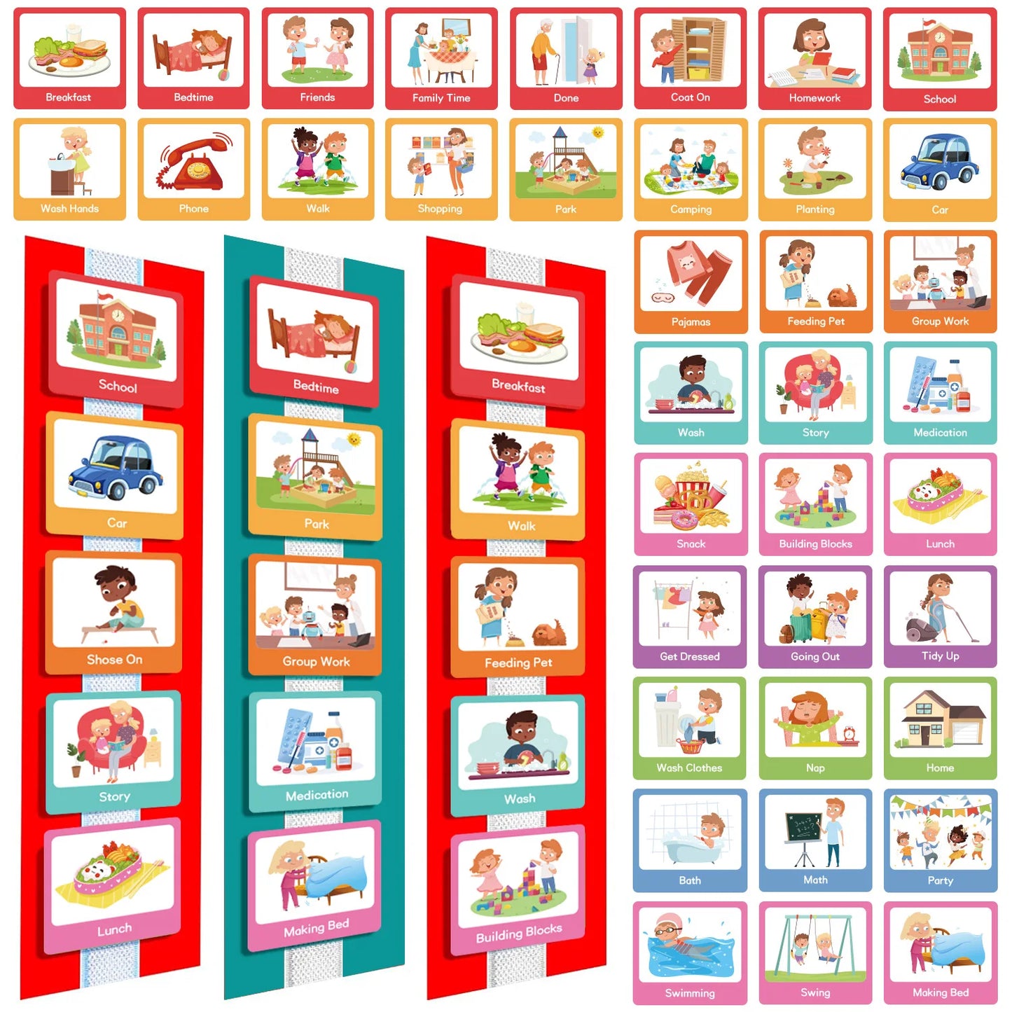 Daily Routine Planner Cards