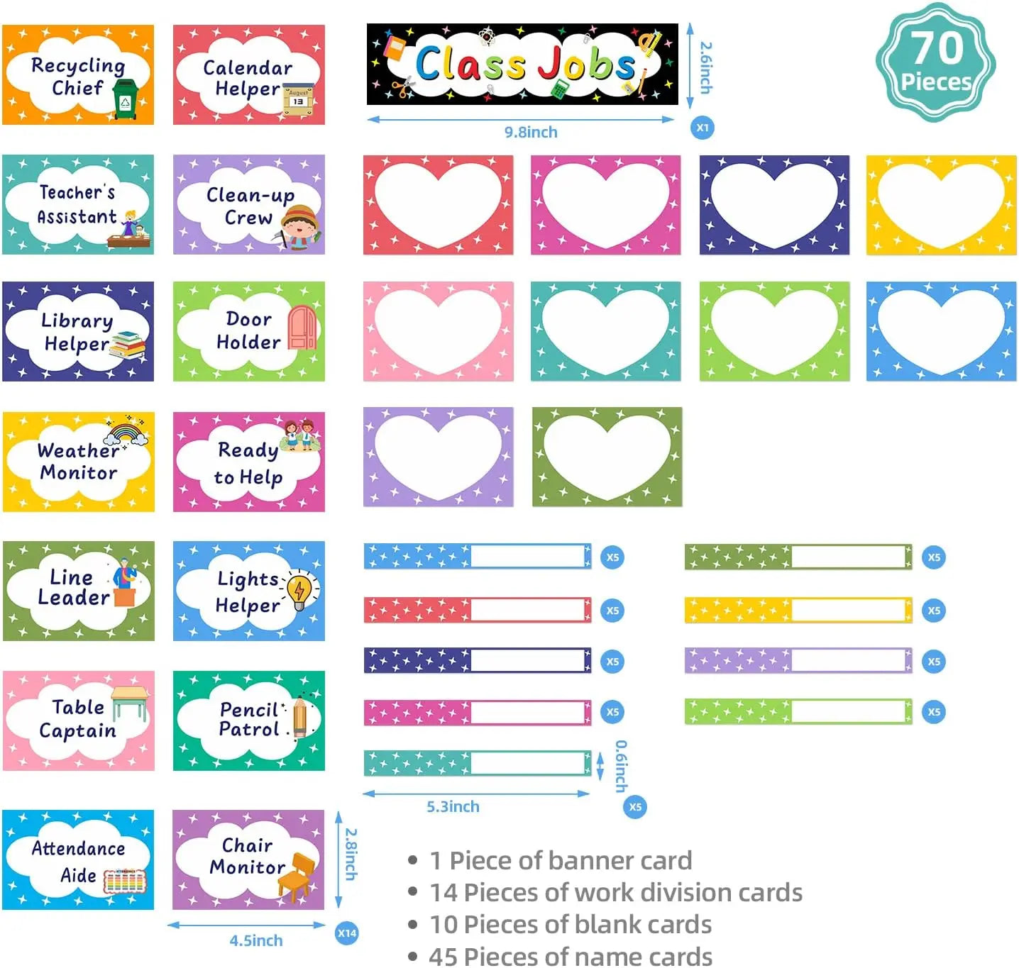 Class Jobs Pocket Chart