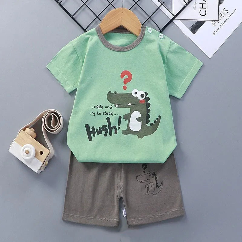 Summer Outfit Zebra Print T-shirt