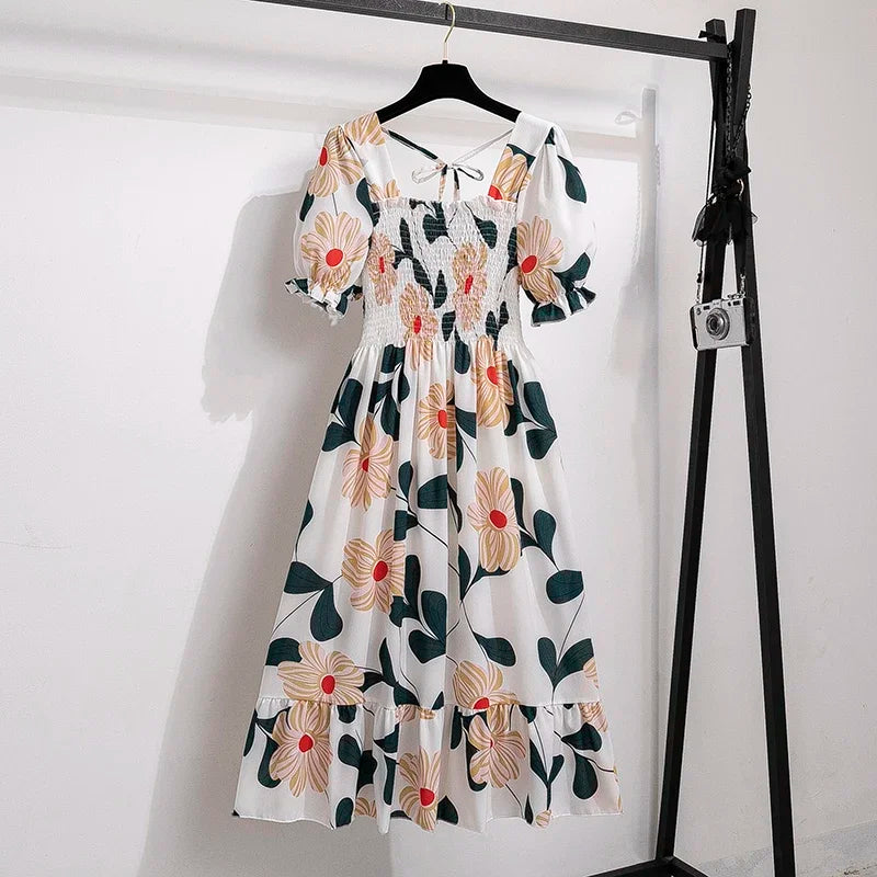Women Chiffon A Line Dress