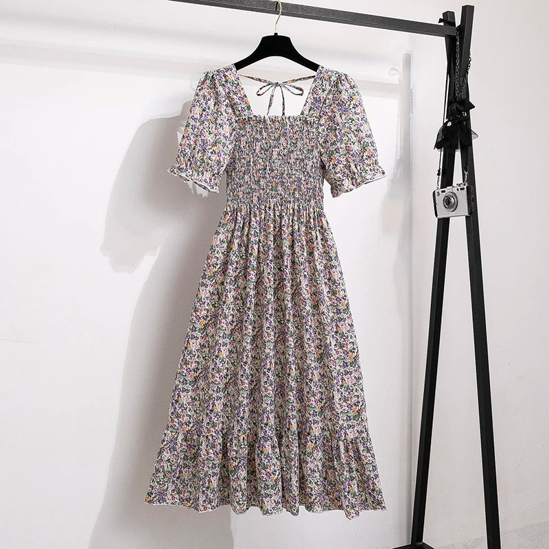 Women Chiffon A Line Dress