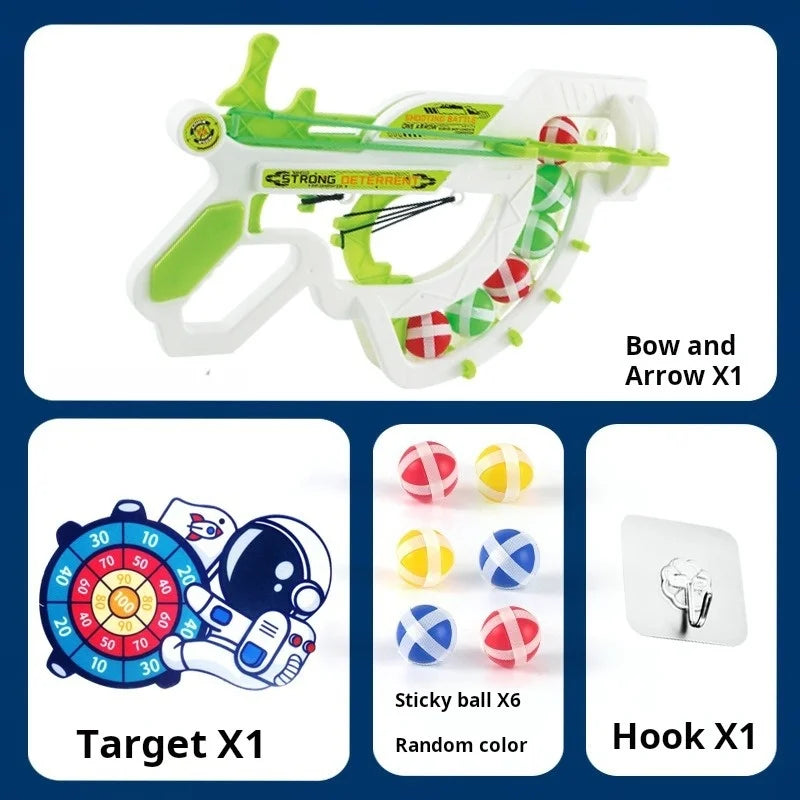 Montessori Sticky Ball Dartboard Slingshot Target