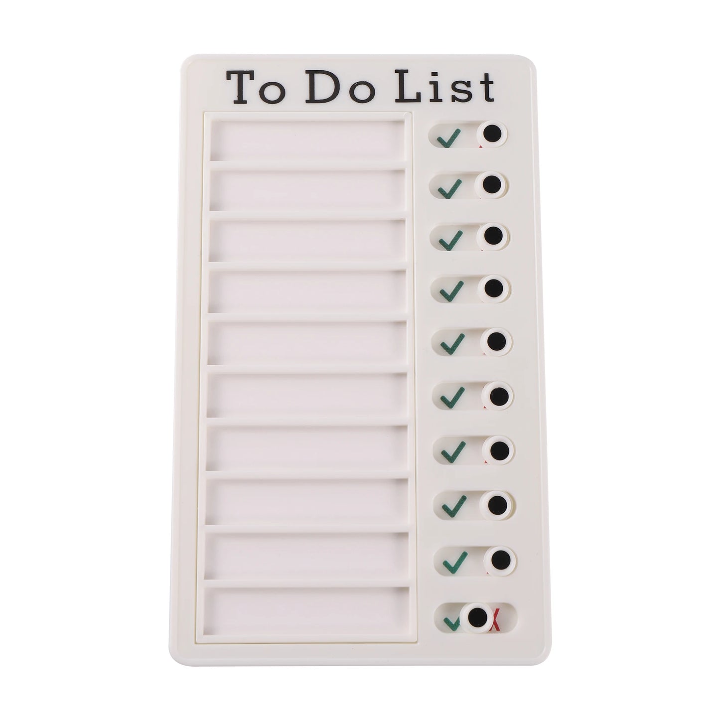 Reusable Chore Checklist Board