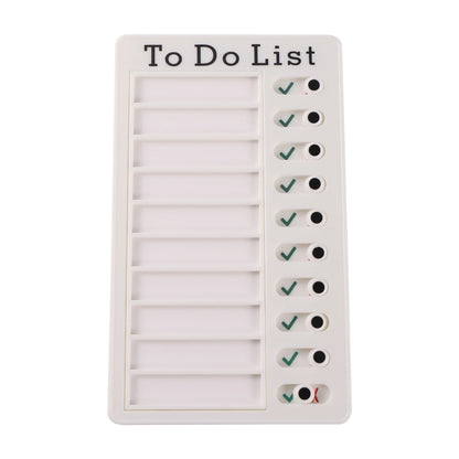 Reusable Chore Checklist Board