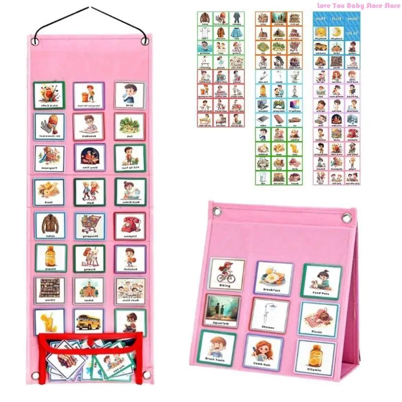 Visual Toddler Routine Chart