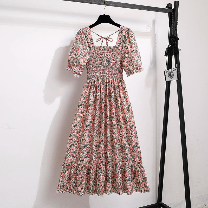 Women Chiffon A Line Dress