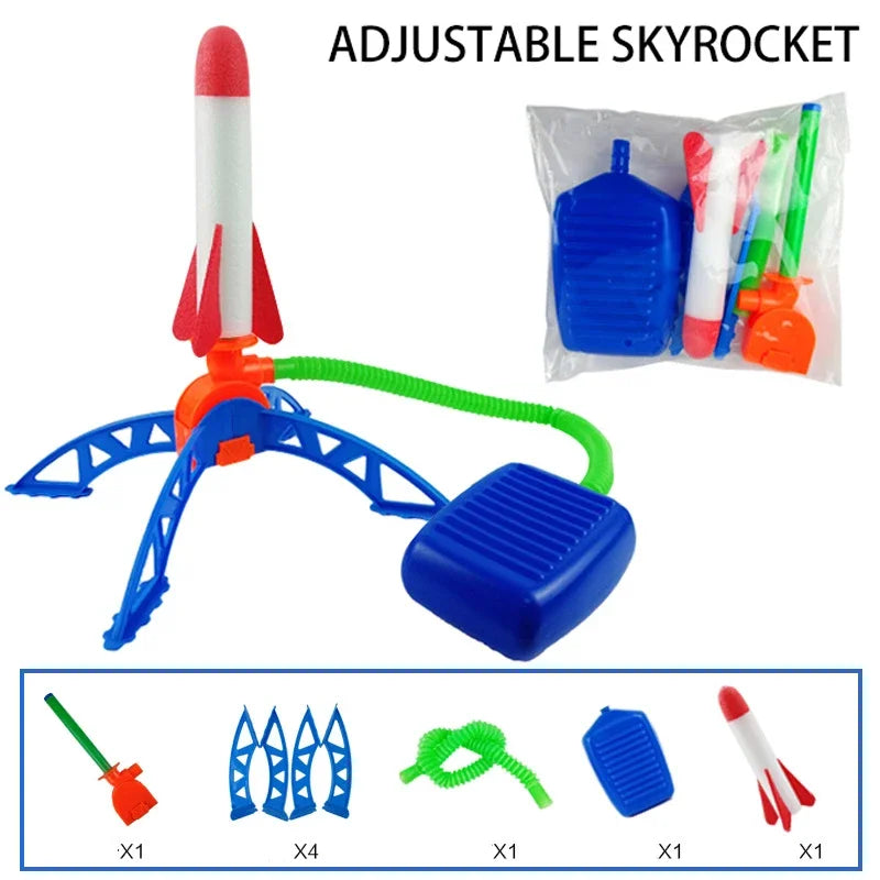 Air Powered Rocket Launcher Toy