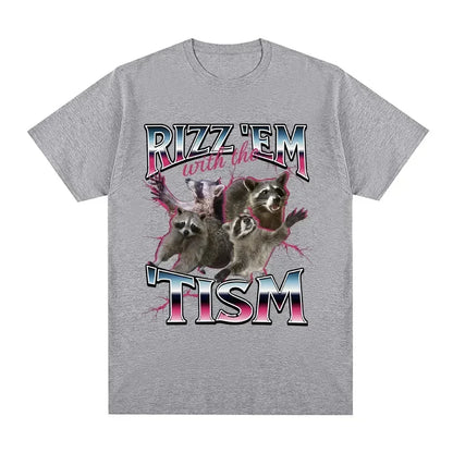 Fun Autism Raccoon Tee