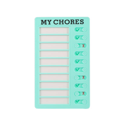 Reusable Chore Checklist Board