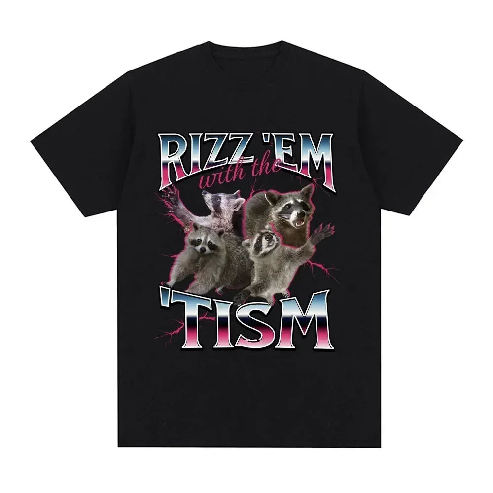 Fun Autism Raccoon Tee