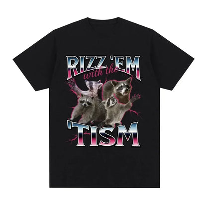 Fun Autism Raccoon Tee