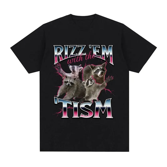 Fun Autism Raccoon Tee