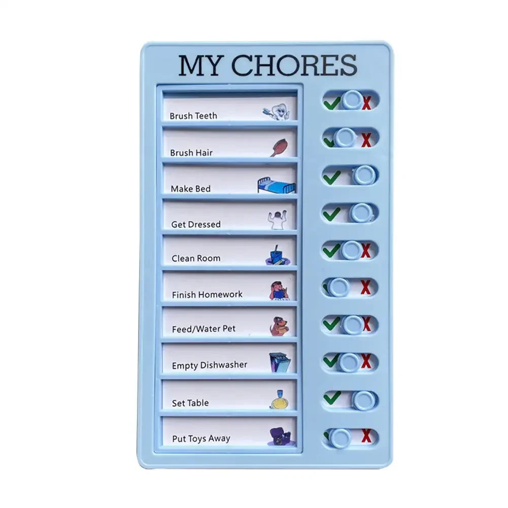 Reusable Chore Chart Memo Pad Daily Planner
