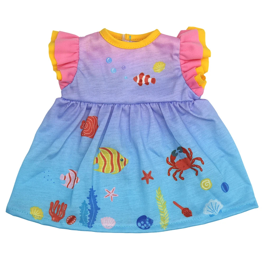 13-18 Inch Newborn Doll Outfit Set