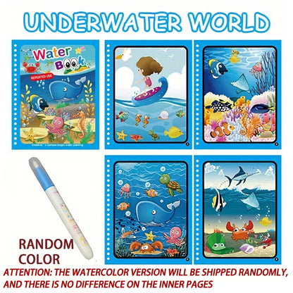 Magic Water Drawing Book