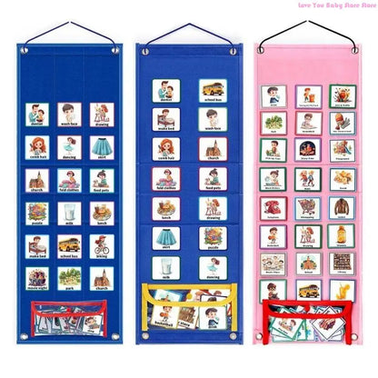 Visual Toddler Routine Chart