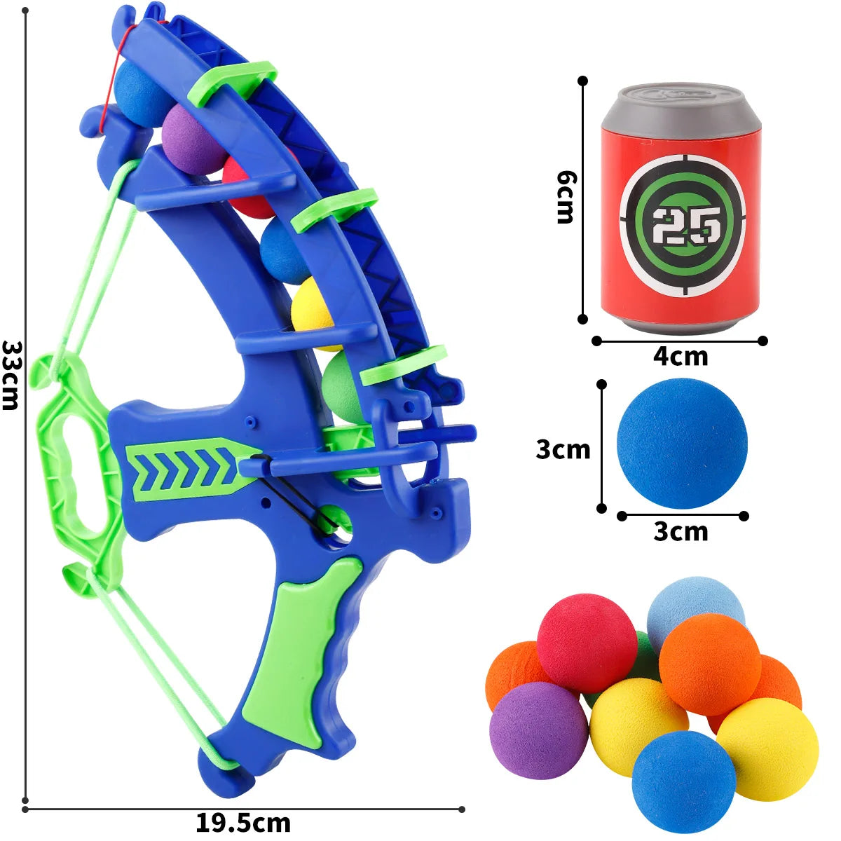 Montessori Sticky Ball Dartboard Slingshot Target