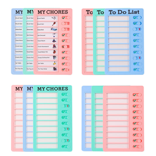 Reusable Chore Checklist Board