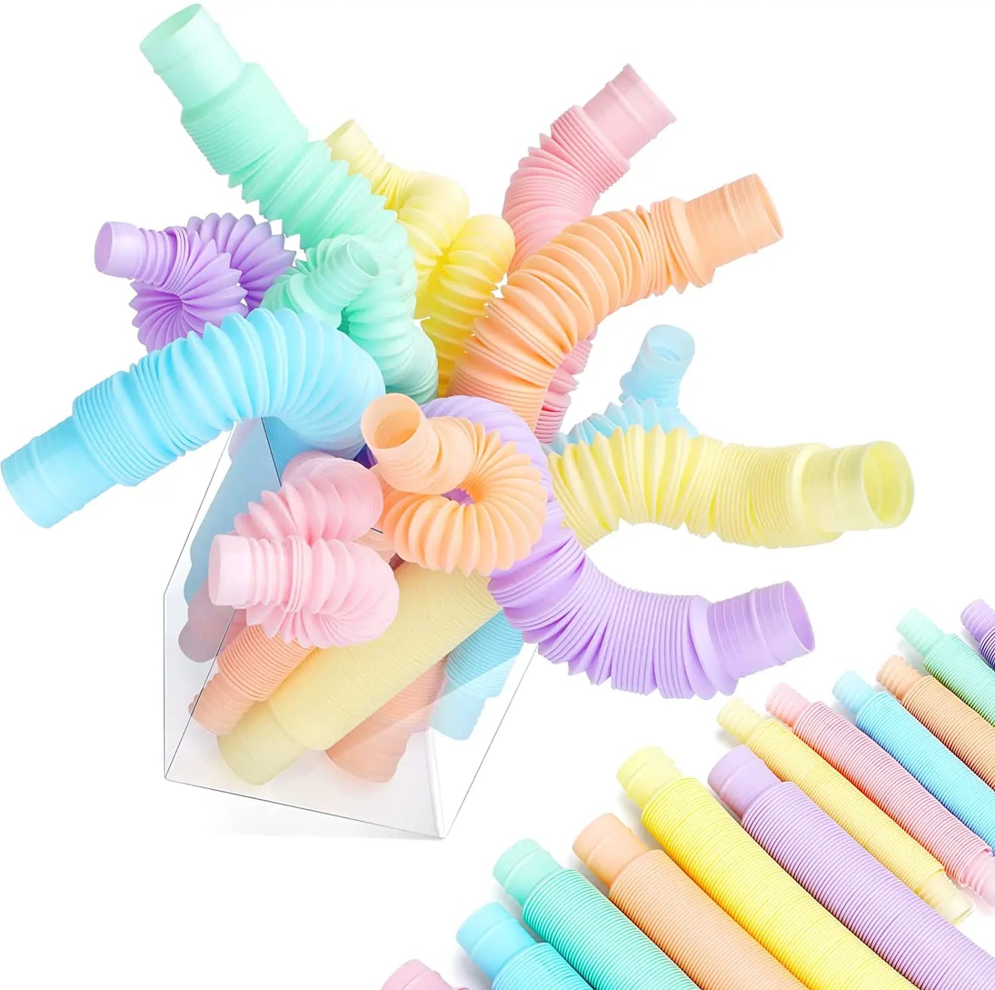 Mini Pop Tube Fidget Toy Set