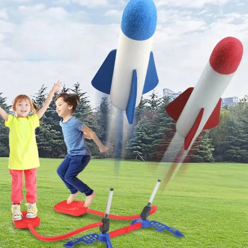 Air Powered Rocket Launcher Toy