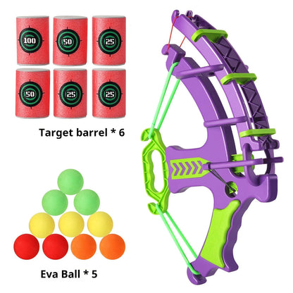 Montessori Sticky Ball Dartboard Slingshot Target