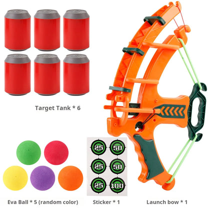 Montessori Sticky Ball Dartboard Slingshot Target