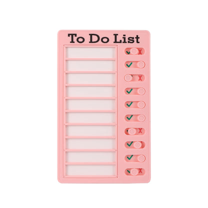Reusable Chore Checklist Board