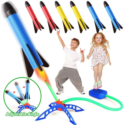 Air Powered Rocket Launcher Toy