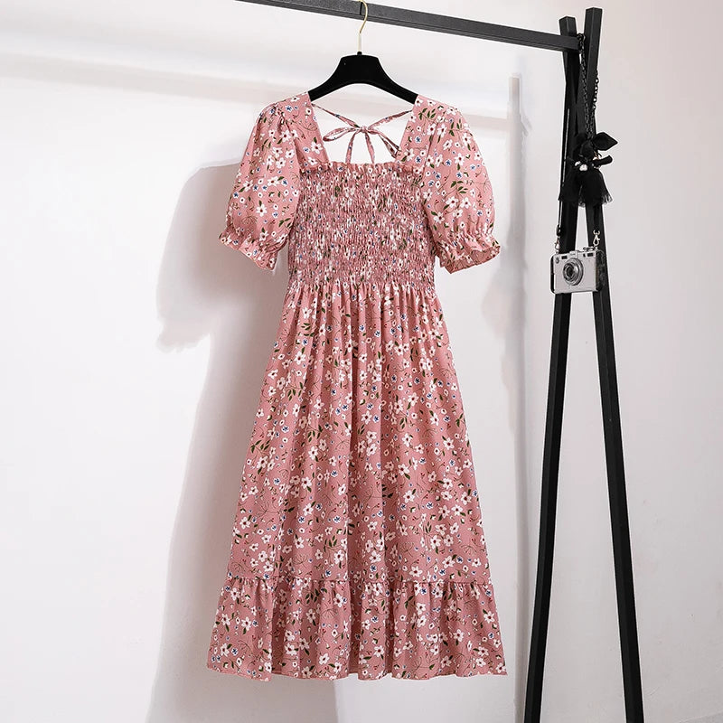 Women Chiffon A Line Dress