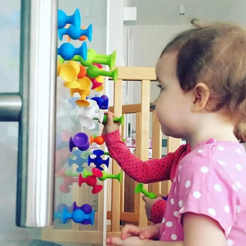 19PCS Suction Cup Building Blocks