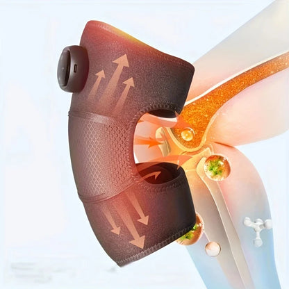 Heated Knee Massager Wrap Vibration
